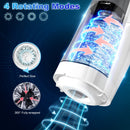 Automatic Rotating Thrusting Male Masturbators, Pocket Pussy Vagina Stroker with 11 Strong Modes, Krumppo Masturbation Cup with Ultra Realistic Tunnel, Male Sex Toys for Men Sexual Pleasure