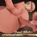 Buyging™ Dual Motor 10 Vibrating 5 Thrusting Heating Lifelike Prostate Dildo