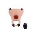 6.7  Remote 10 Vibrating Hollow Strap-On Dildo