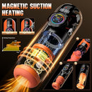 Heating Male Masturbator Penis Pump, Upgrade 5 in 1 Male Sex Toys for Men, AI Interaction APP Control with 9 Vibrating & Licking & Thrusting & Suck Modes