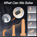 Sexoralab™ 6IN1 Male Masturbator 2 Pack Male Vibrator Penis Pump Stroker Pocket Pussy with CVT & Visual Controller, 8 Vibrating & 12 Frequencie