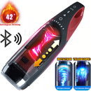 Sexoralab New Bluetooth-controlled automatic retractable THE KING rotating male masturbator