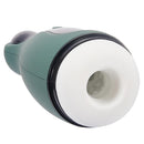 Dark-Green Bowling Ball Sucking Vibration Masturbation Cup