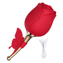 2021 Rose Flower Clitoral Sucking Vibrator G-Spot Vibrator Clit Stimulator Vagina Pussy Massager Adult Sex Toys for Women Orgasm