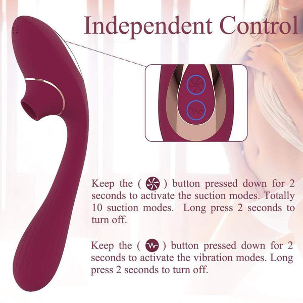TINA Clit Sucking G Spot Vibrator