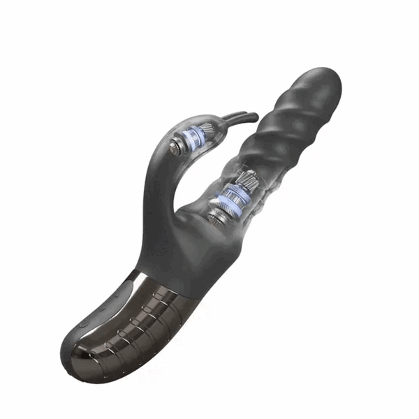 Thrusting 360°& Rotating MassageVibrator
