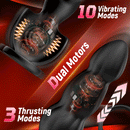 Buyging™ 3 Thrusting 10 Vibrating Prostate Massager to Feel Swollen and Full